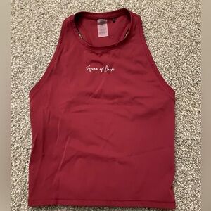 Maroon 1st phorm tank top
